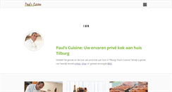 Desktop Screenshot of paulscuisine.nl