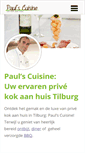 Mobile Screenshot of paulscuisine.nl
